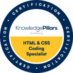 Badge for HTML & CSS certification