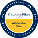 Badge for WordPress certification