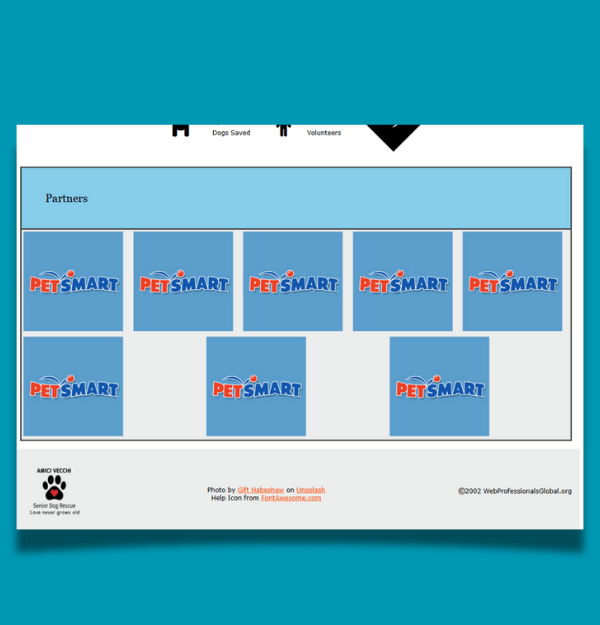 A photo of a webpage displayed on a laptop screen.