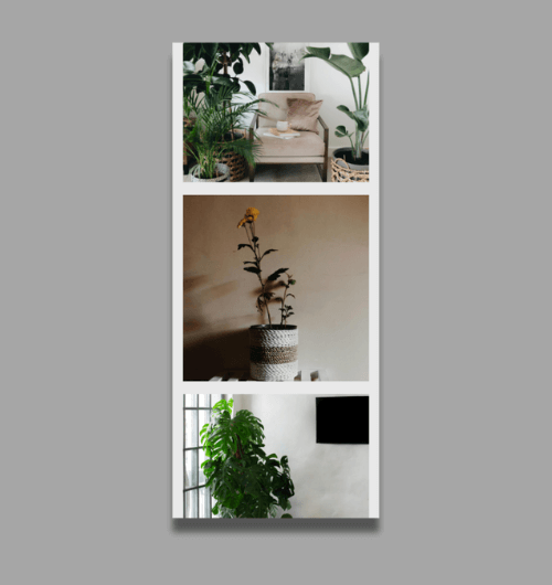 A webpage design built for mobile screens.