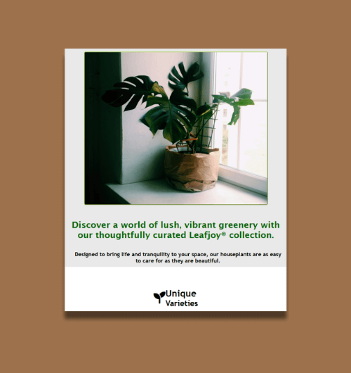 A webpage design built for tablet screens.